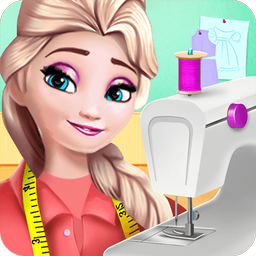 Elsa sewing game