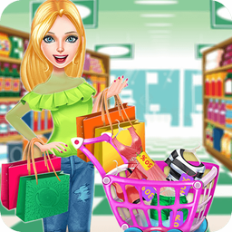 Game Little Girl Shopping House