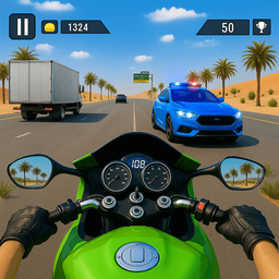 موتور سواری در بزرگ راه