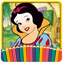 Snow White Book Coloring