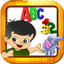 kids Learning Animals numbers color