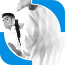 Karate training