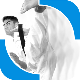 Karate training
