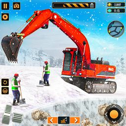 بازی ماشین سنگین در برف | بازی جدید