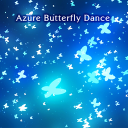 Azure Butterfly Dance Theme