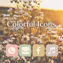 Colorful Icons Theme +HOME