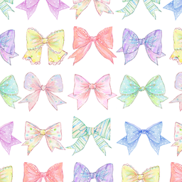 Cute Colorful Ribbons Theme
