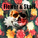 Cool Theme-Flower Skull-