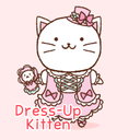 Cat wallpaper-Dress-Up Kitten