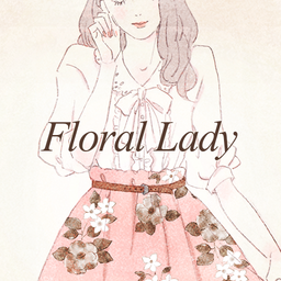 Spring Wallpaper-Floral Lady-
