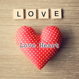 Simple Wallpaper-Love Heart-