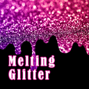 Wallpaper Melting Glitter