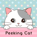 Peeking Cat Theme +HOME