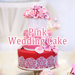 Pink Wedding Cake Theme