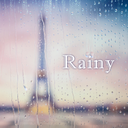 Paris wallpaper Rainy Theme