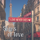 Paris wallpaper Signs of Love