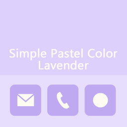 Simple Pastel Color (Lavender)