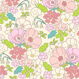 Cute Theme-Poppy Field-
