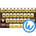 Darkbrown keyboard image