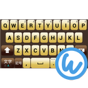 Darkbrown keyboard image