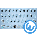 Waterdrops keyboard image