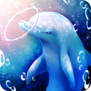 Aquarium dolphin simulation