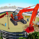 ساخت استادیوم | بازی ماشین سنگین