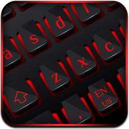 Black Red Business Keyboard