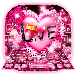 Sparkling Heart Keyboard