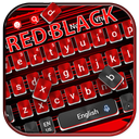 Classic Black Red Keyboard Theme