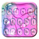 Colorful Water Drops Keyboard