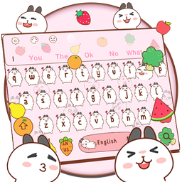 Cute Bunny Keyboard