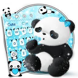 Cute Panda Keyboard