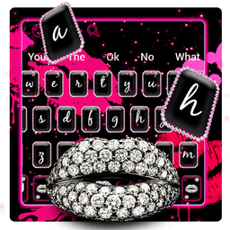 Diamond Lips Keyboard