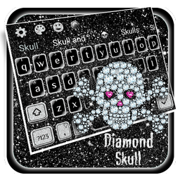 Diamond Skull Keyboard