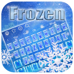 Frozen Snowflake Keyboard