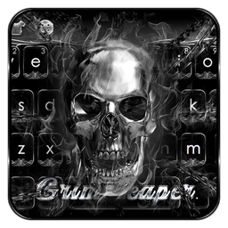 Skull Grim Reaper Keyboard