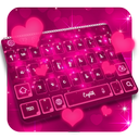 Pink Glitter Keyboard