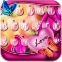 Color Rose Keyboard Theme