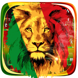 Rasta Reggae Lion Keyboard