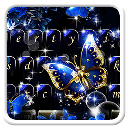 Shining Butterfly Keyboard Theme