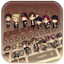 Cool BTS Band Keyboard Theme