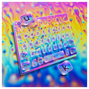 Liquid Rainbow Keyboard Theme