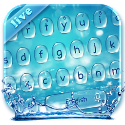 Live Water Keyboard Theme