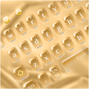 Luxury Gold Keyboard