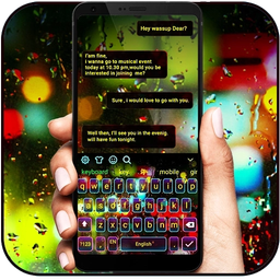 Luminous Digital Keyboard Theme