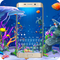3D marine aquarium
