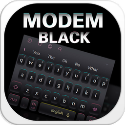 Modem Black Keyboard