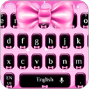 Pink Bow Lace Keyboard