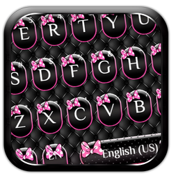 Cute Bow Keyboard theme